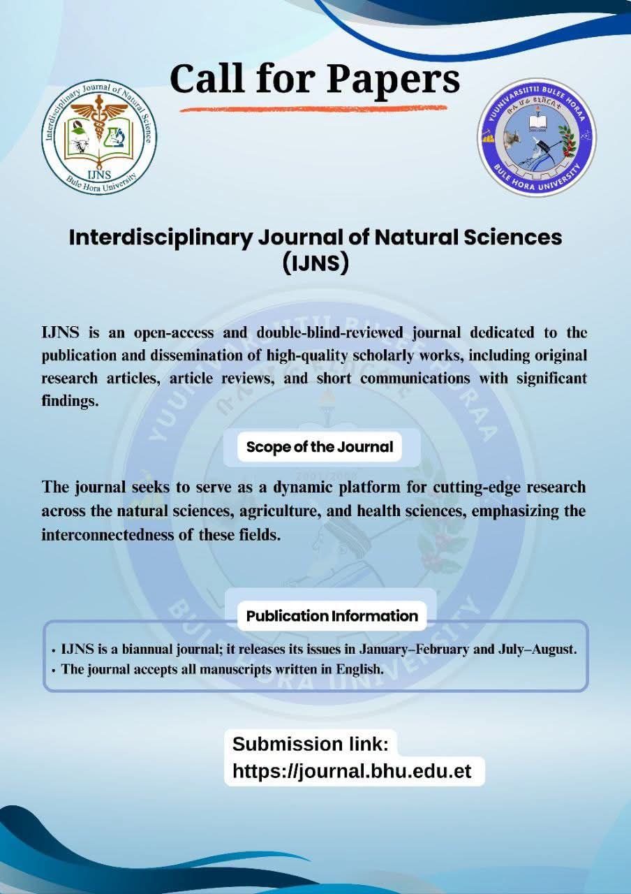 Call for Papers: Interdisciplinary Journal of Natural Sciences (IJNS)