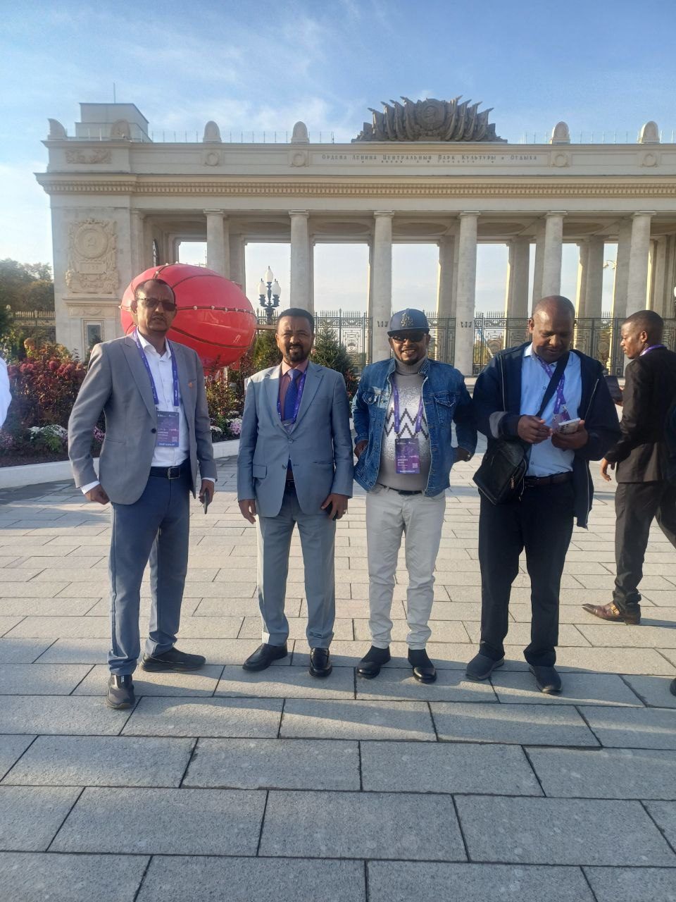 Bule Hora University Delegates Participate in the Second Global Digital Forum in Moscow, Russia